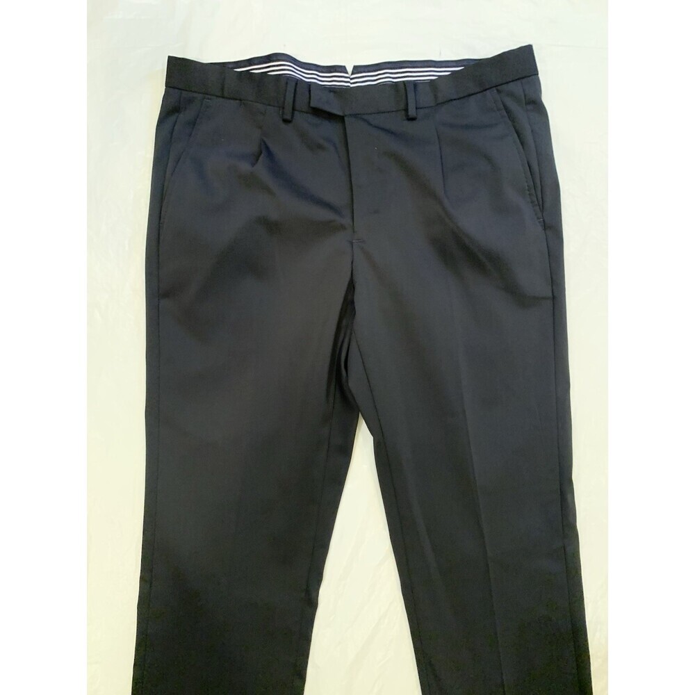 Murano Evan Fit Men's Navy Cuffed Dress Pants 36x32 - Picture 3 of 9